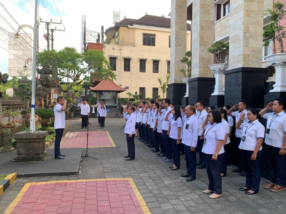 Apel Senin Pagi pada Pengadilan Negeri Gianyar